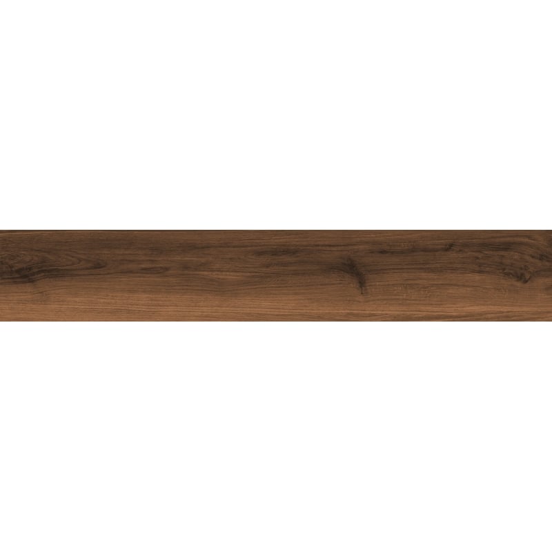 Mexen Meranti Choco glasiertes Rektifikat G1, holzähnliche Boden- und Wandfliese 120 x 20 cm, matt - TL609-120-020-03