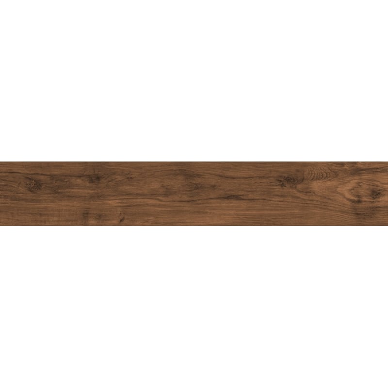 Mexen Meranti Choco glasiertes Rektifikat G1, holzähnliche Boden- und Wandfliese 120 x 20 cm, matt - TL609-120-020-03