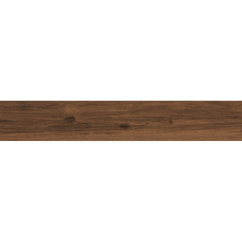 Mexen Meranti Choco gres émaillé rectifié G1, carreau effet bois pour sol et mur 120 x 20 cm, mat - TL609-120-020-03