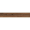 Mexen Meranti Choco geglazuurde gerectificeerde porcelanato G1, houtlook vloer-wandtegel 120 x 20 cm, mat - TL609-120-020-03