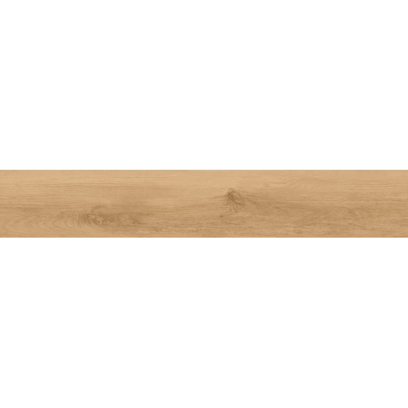 Mexen Meranti Miele glasiertes Feinsteinzeug rektifiziert G1, holzähnliche Boden- und Wandfliese 120 x 20 cm, matt