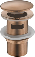 Mexen bonde clic-clac rond avec trop-plein, or rose - 79920-60