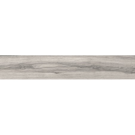 Mexen Hirera Grey glazed rectified gres, wood-like floor-wall tile 120 x 20 cm, matte - TL611-120-020-03