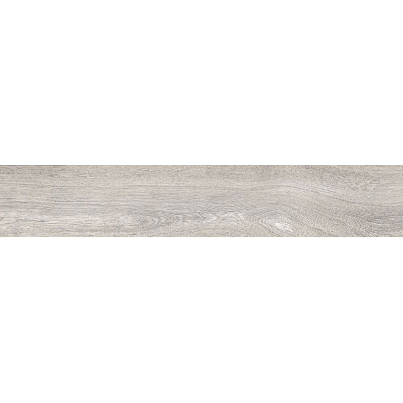 Mexen Hirera Gres gris esmaltado rect. G1, baldosa de imitación madera para suelo y pared 120 x 20 cm, mate - TL611-120-020-03