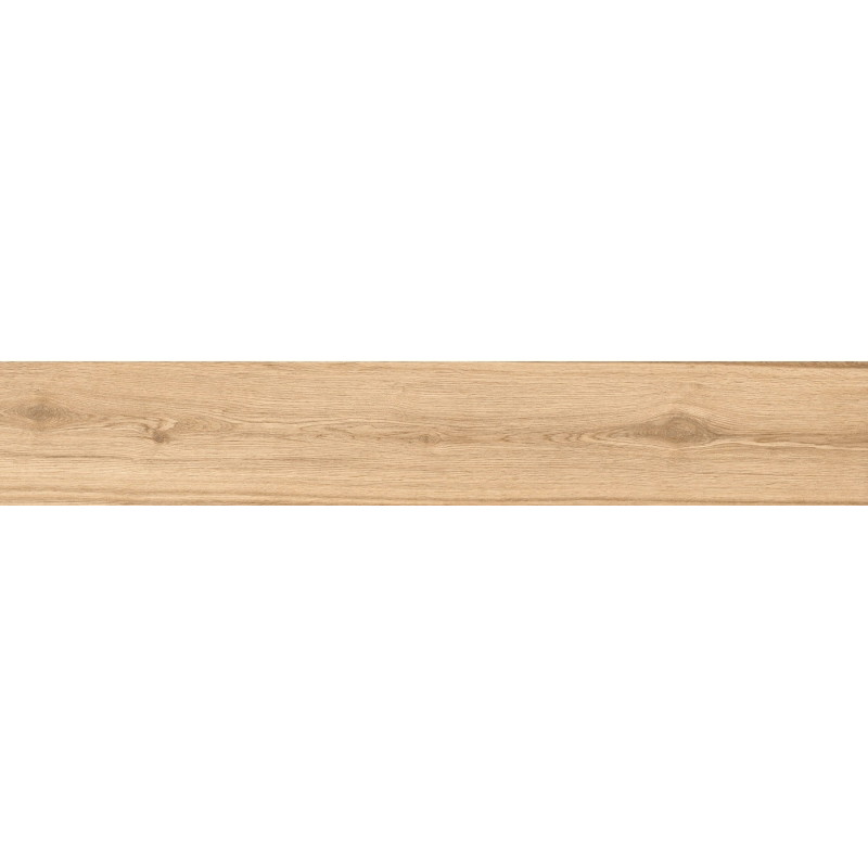 Mexen Hirera Miele glasuuritud portselanist rektiline G1, puidu välimusega põranda- ja seinaplaat 120 x 20 cm, matt