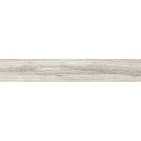 Mexen Hirera Grey glazed rectified gres G1, wood-like floor and wall tile 120 x 20 cm, matte - TL611-120-020-06