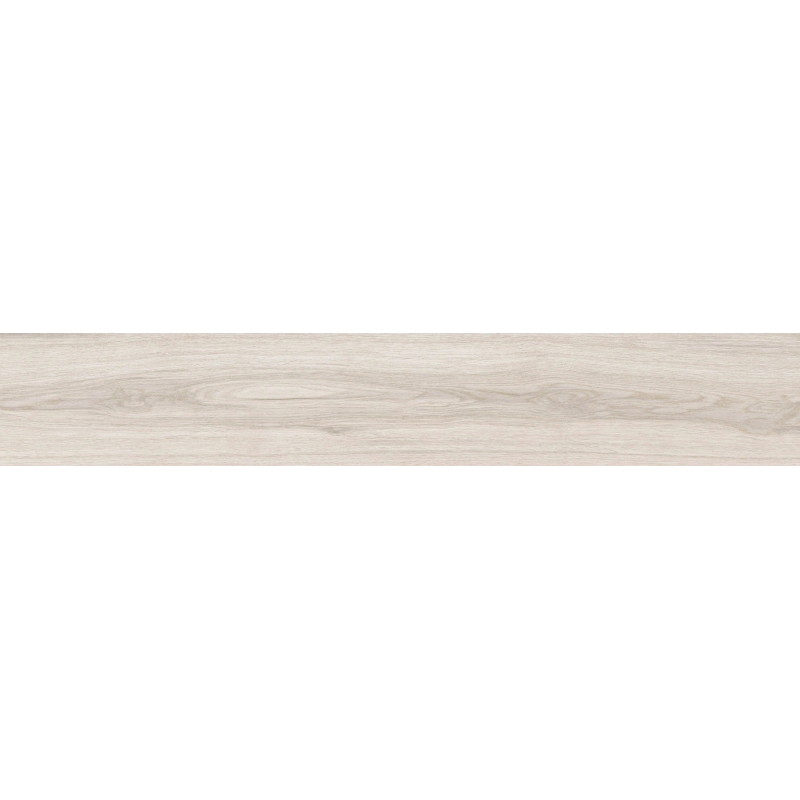 Mexen Hirera Valge glasuuritud rekt. G1, puidulaadne põranda-seinaplaat 120 x 20 cm, matt - TL611-120-020-09