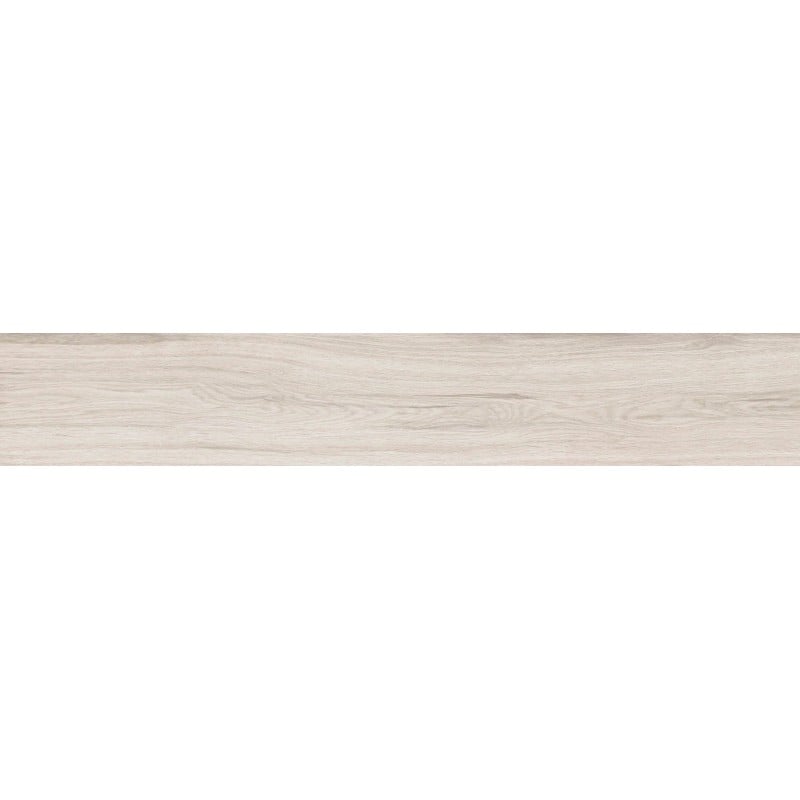 Mexen Hirera White gres szkliwiony rekt. G1, płytka drewnopodobna podłogowo-ścienna 120 x 20 cm, mat - TL611-120-020-09
