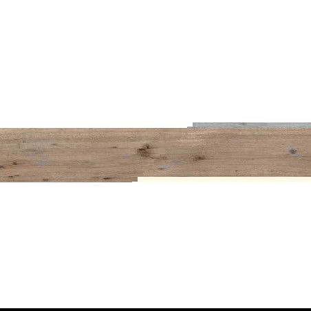 Mexen Cristopher Gres marrone smaltato rettificato G1, piastrella effetto legno da pavimento e parete 120 x 20 cm, carving