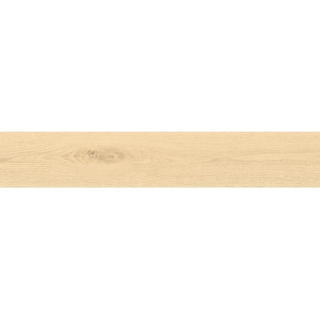 Mexen Wood Ville Avorio glasuuritud portselanplaadid rek. G1, puiduimitatsiooniga põranda-seinaplaat 120 x 20 cm, graveering