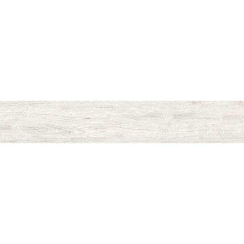 Mexen Wood Ville Bianco glaziran rektificiran gres G1, ploščica videza lesa talno-stenska 120 x 20 cm, carving
