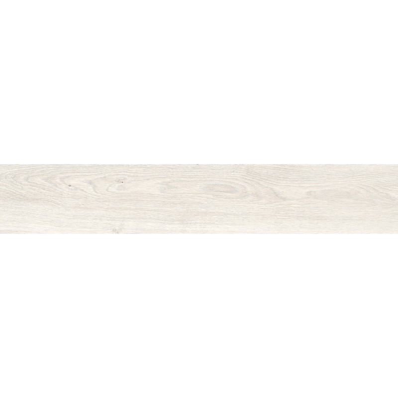 Mexen Wood Ville Bianco gres smaltato rett. G1, piastrella effetto legno per pavimenti e pareti 120 x 20 cm, carving