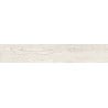 Mexen Wood Ville Grès cérame émaillé Bianco, rectifié G1, carrelage effet bois sol-mur 120 x 20 cm, carving