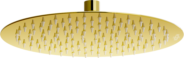 Mexen Slim chuveiro de 25 cm, dourado - 79225-50