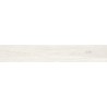 Mexen Savana Gres bianco smaltato rettificato G1, piastrella effetto legno per pavimenti e pareti 120 x 20 cm, carving