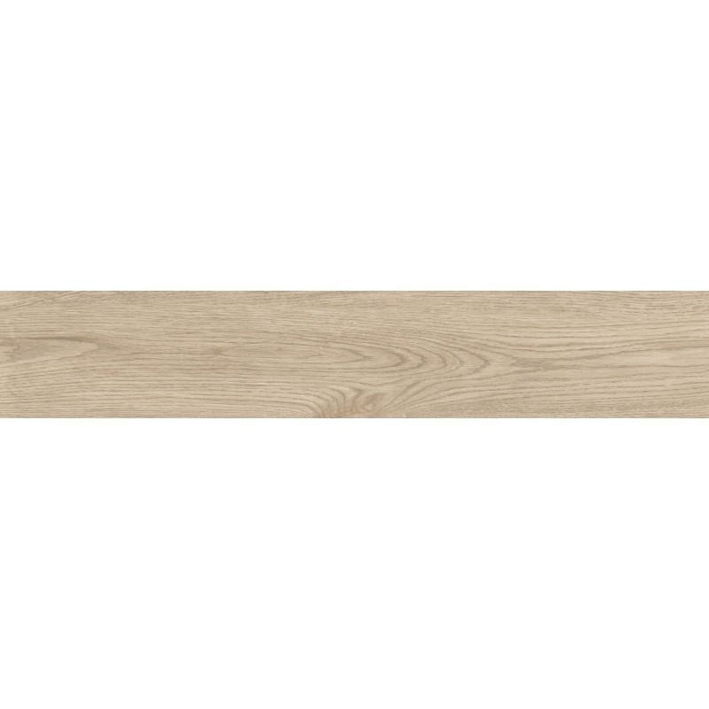 Mexen Savana Sabbia glazed porcelain, rectified G1, wood-like floor and wall tile 120 x 20 cm, carving - TL614-120-020-04