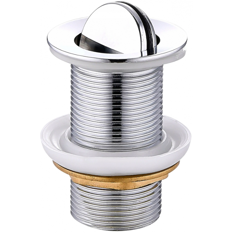 Mexen bouchon click-clack rotatif, chrome - 79913-00