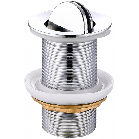 Mexen tapón click-clack giratorio, cromo - 79913-00