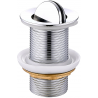Mexen bouchon clic-clac rotatif, chrome - 79913-00