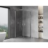 Mexen Mist-B Duo duši kabiin, avatav, 85 x 85 cm, läbipaistev, kroom - 8A2-085-085-01-00