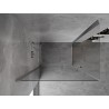 Mexen Mist-B Duo nihajna pršna kabina 100 x 70 cm, prozorna, krom - 8A2-100-070-01-00