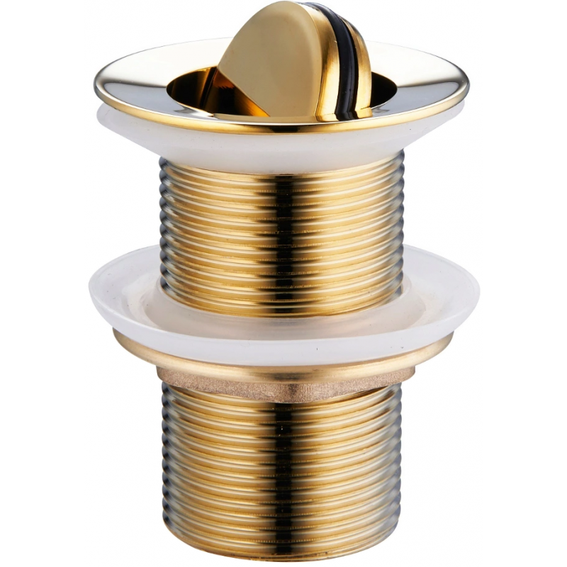 Mexen click-clack rotary plug, gold - 79913-50