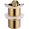 Bouchon clic-clac rotatif Mexen, doré - 79913-50