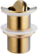 Mexen draaibare klik-klak afvoerplug, goud - 79913-50