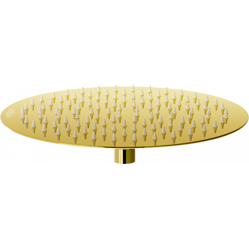 Mexen Slim shower head 25 cm, gold - 79225-50