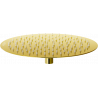 Mexen Slim shower head 25 cm, gold - 79225-50