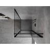 Mexen Mist-B pöörduv dušikabiin parema suunaga 70 x 70 cm, must raam, must - 8A2T-070-070-70-70-P
