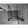 Mexen Mist-B parema avaneva dušinurk 90 x 90 cm, must raam, must - 8A2T-090-090-70-70-P