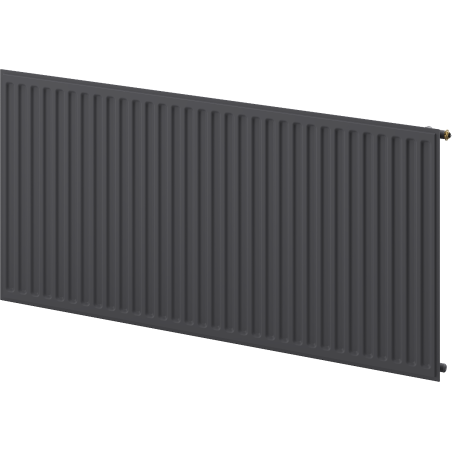 Mexen CVH10 Higiena ploščati radiator 600 x 2600 mm, spodnja priključitev, 1624 W, antracit - W610H-060-260-66