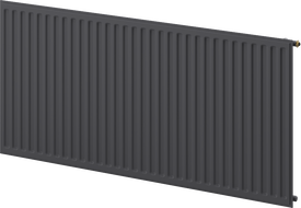 Mexen CVH10 Higijenski pločasti radijator 600 x 2000 mm, donji priključak, 1249 W, antracit - W610H-060-200-66