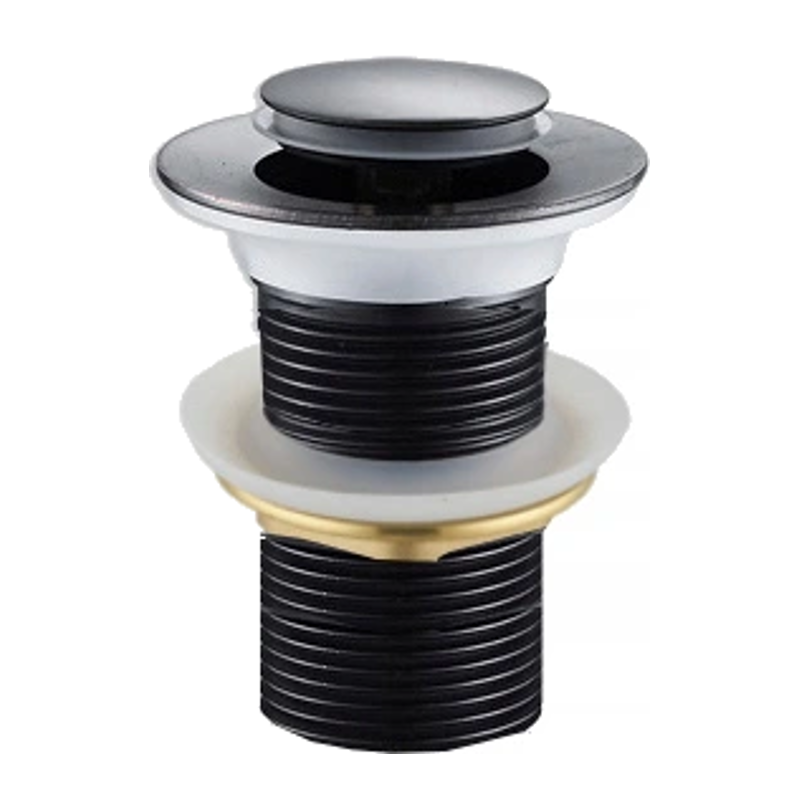 Mexen petit bouchon clic-clac rond, noir - 79915-70