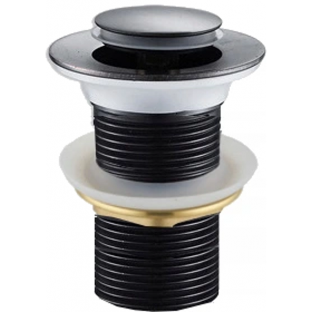 Mexen petit bouchon clic-clac rond, noir - 79915-70