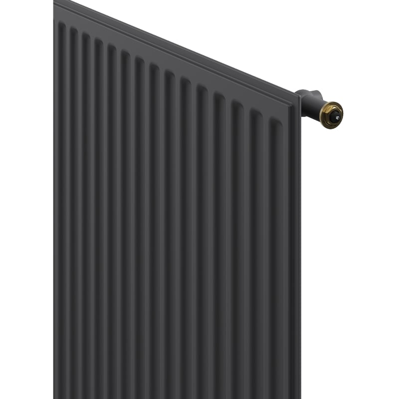 Mexen CVH10 Hygiene grzejnik płytowy 500 x 600 mm, podłączenie dolne, 318 W, antracyt - W610H-050-060-66