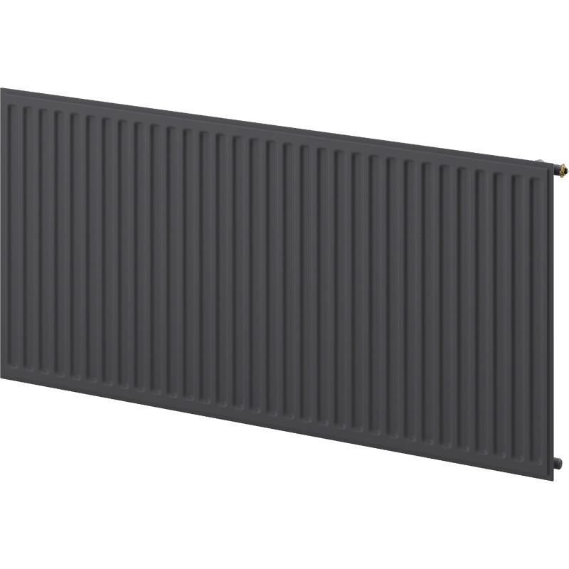 Mexen CVH10 Hügieeni plaatradiaator 400 x 1800 mm, alumine ühendus, 778 W, antratsiit - W610H-040-180-66