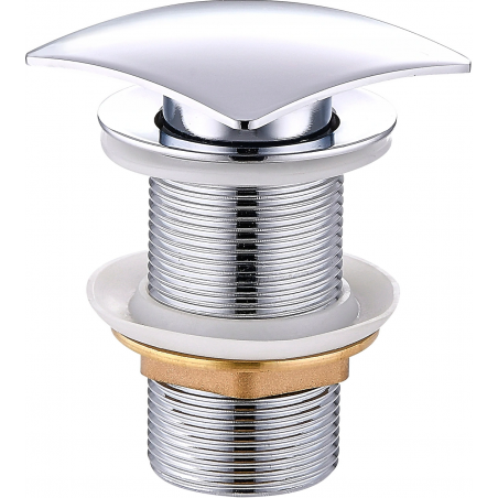 Mexen Ablaufverschluss Klick-Klack quadratisch, Chrom - 79916-00