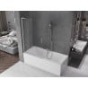 Mexen Velar L 2-panel sliding bath screen 100 x 150 cm, frosted, chrome - 896-100-003-31-01