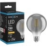 Mexen Vintis Ampoule filament LED E27, G95, 4W, Chaude - 2200K, 280 lm, fumé - L157-E27-0422-70