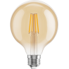 Mexen Vintis Bombilla LED de filamento E27, G95, 6W, Cálida - 2200K, 600 lm, ámbar - L157-E27-0622-50