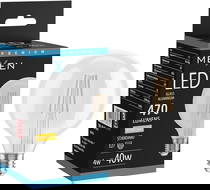 Mexen Vintis LED-Filamentlampe E27, G95, 4W, Warm - 2700K, 470 lm, klar - L157-E27-0427-00