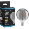 Mexen Vintis LED-filamentlampa E27, G95, 4W, Varm - 2700K, 300 lm, rökfärgad - L157-E27-0427-70