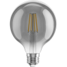 Mexen Vintis LED-filamentlampa E27, G95, 4W, Varm - 2700K, 300 lm, rökfärgad - L157-E27-0427-70