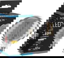 Mexen Vintis LED-filamenttilamppu E27, G95, 8W, Lämmin - 2700K, 680 lm, smoke - L157-E27-0827-70