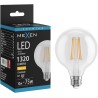 Mexen Vintis Bombilla de filamento LED E27, G95, 10W, Cálida - 2700K, 1320 lm, transparente - L157-E27-1027-00