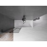 Mexen Velar L vannitoa ekraan, kahe tiivaga liuguks, 70 x 150 cm, grafiit, must - 896-070-003-41-70