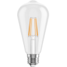 Mexen Vintis żarówka filament LED E27, ST64, 4W, Ciepła - 2200K, 470 lm, clear - L152-E27-0422-00