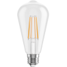 Mexen Vintis LED-Filament-Lampe E27, ST64, 8W, Warm - 2200K, 1055 lm, klar - L152-E27-0822-00